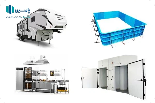 کاربرد ساندویچ پانل در صنایع مختلف